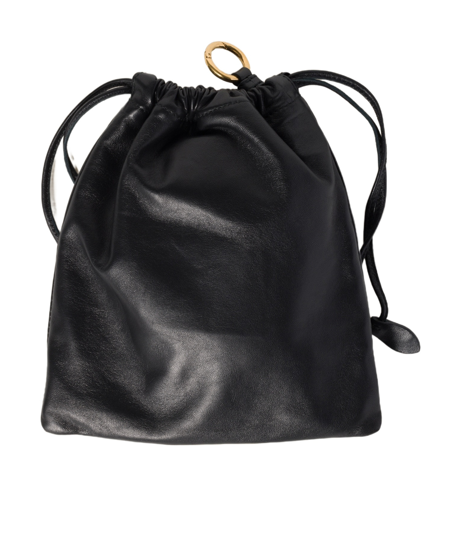 Miu Miu Nappa Leather Pouch In Black