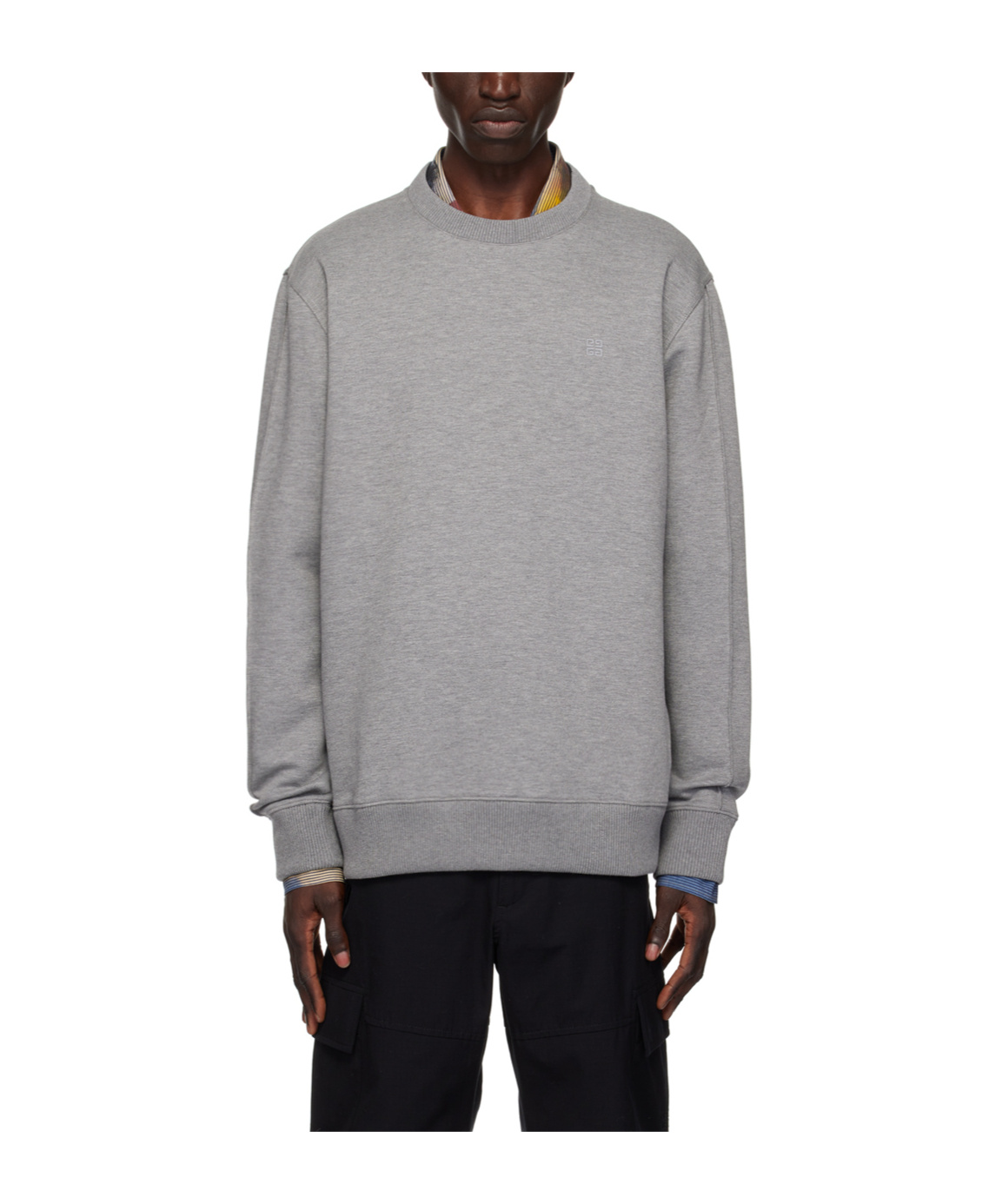 Givenchy Gray 4g Sweatshirt In Gray
