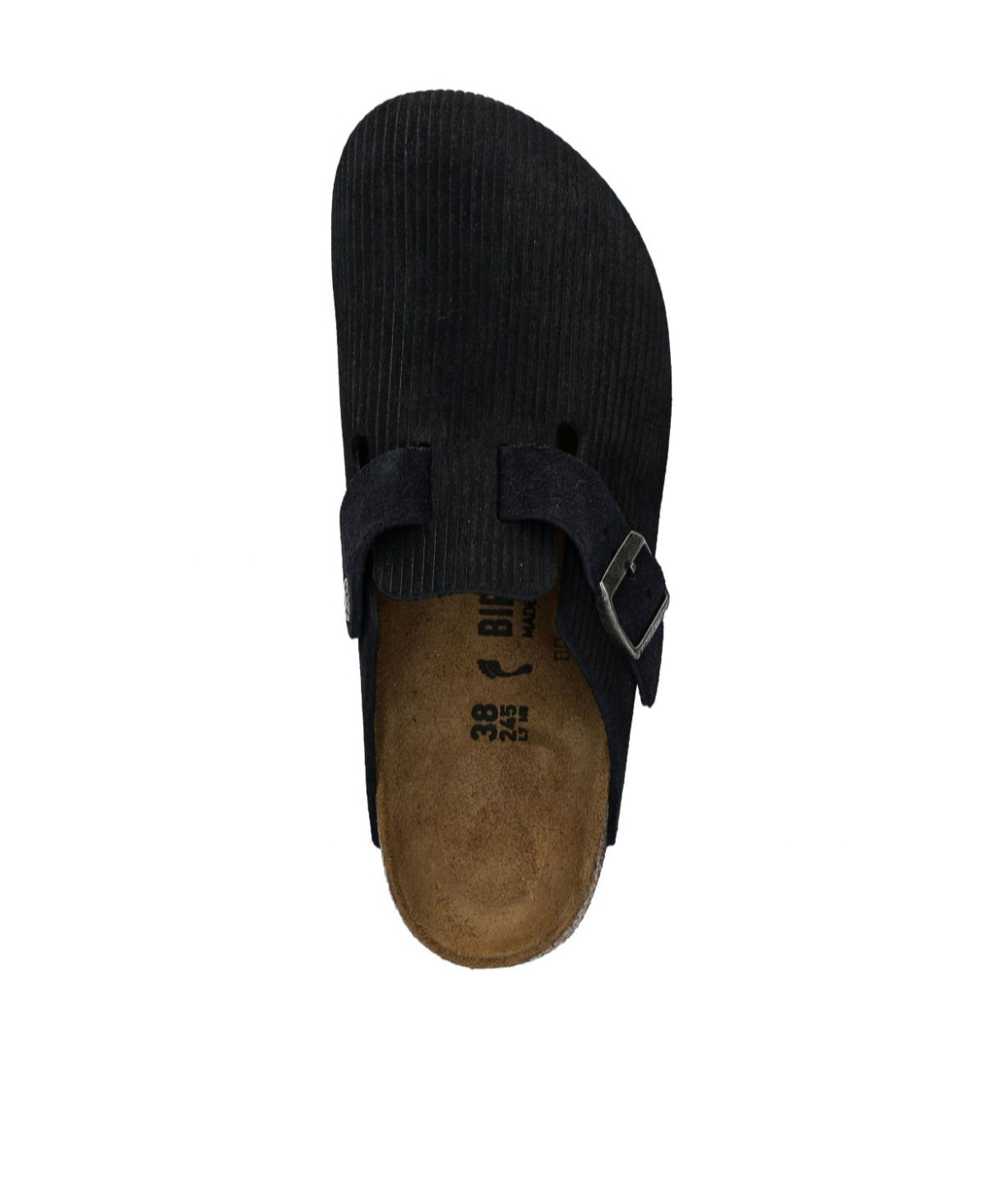Shop Birkenstock Boston Mules In Black
