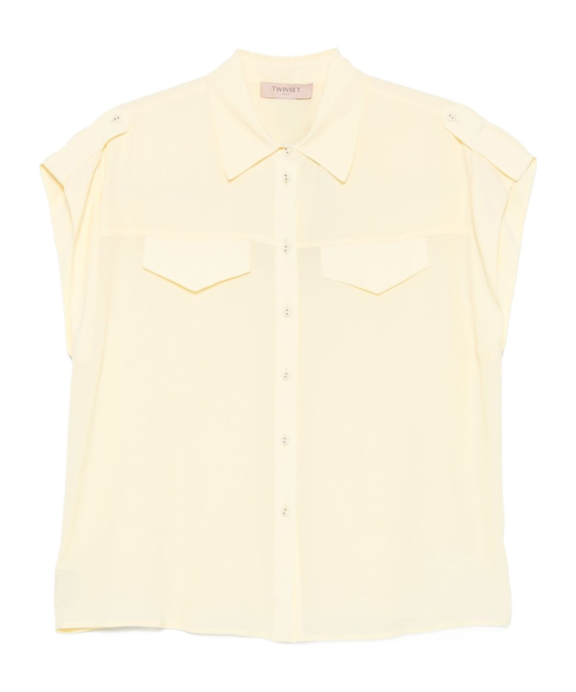 Twinset Cap-sleeved Shirt