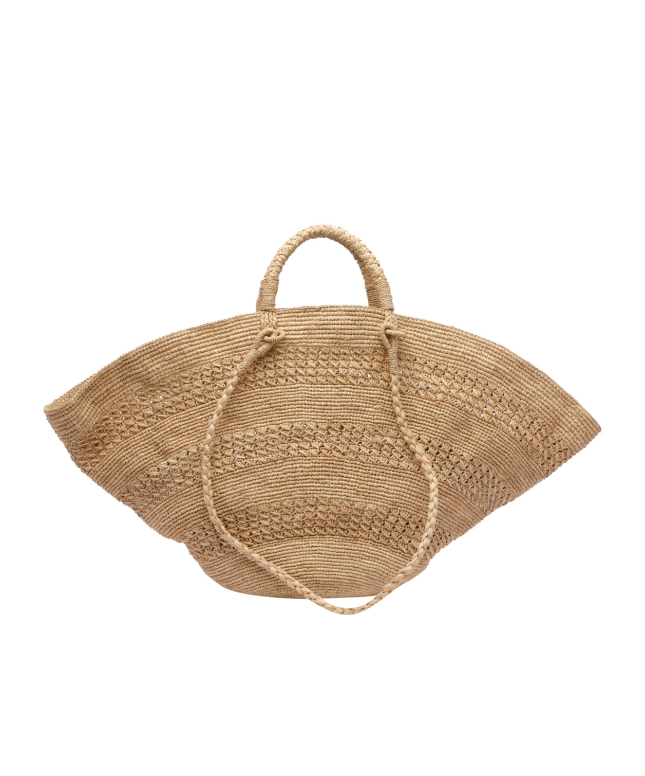Ibeliv Double Handle Shoulder Bag In Nude