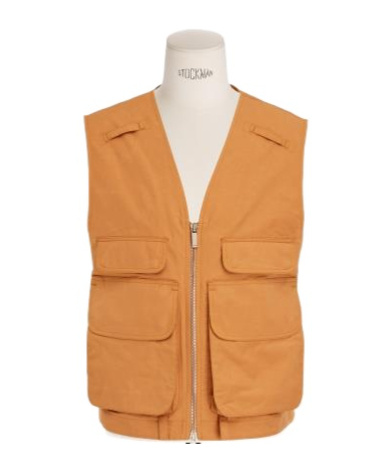 Dior Christian  Couture Vest In Orange
