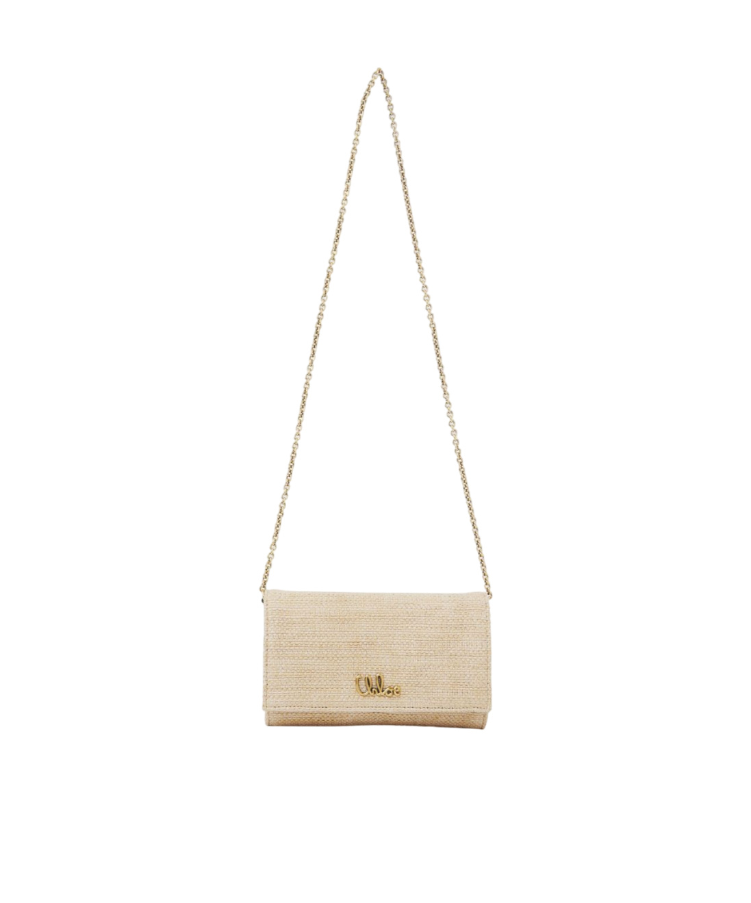 Chloé Flap Shoulder Bag In Nude