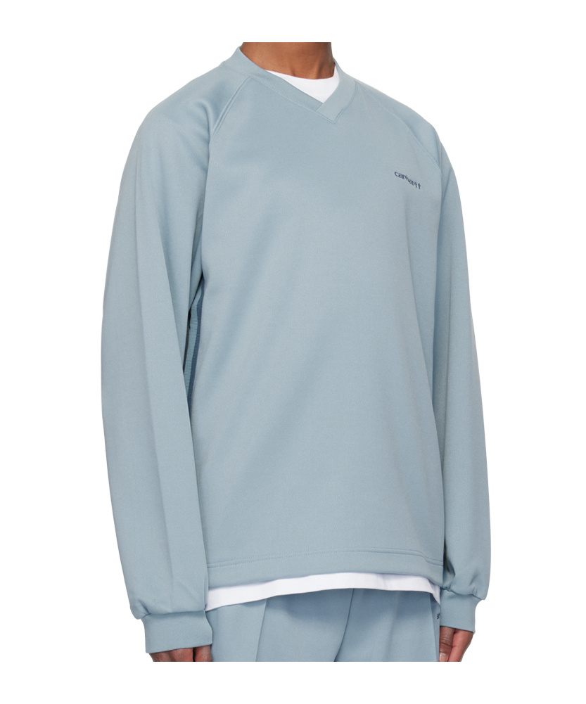 Carhartt V-neck Sweatshirt In Gray
