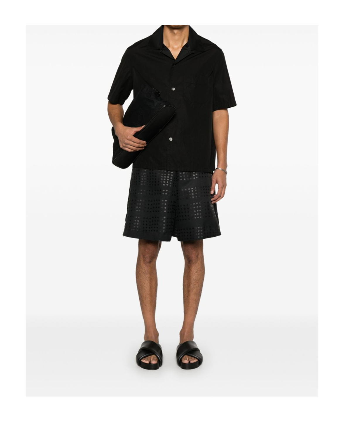 Comme Des Garçons Elastic Waist Shorts