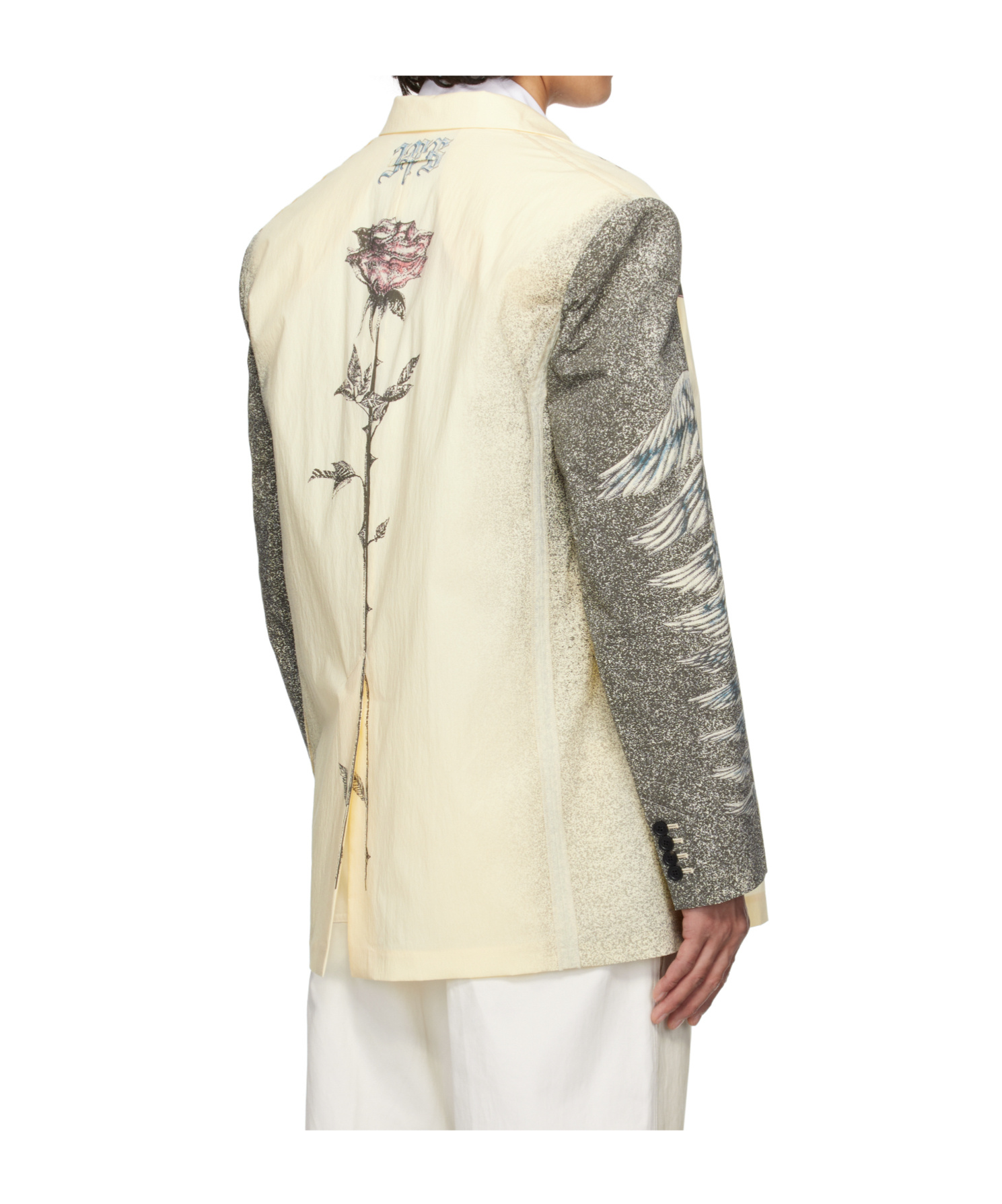 Jean Paul Gaultier Multi-tattoo Blazer In Multi