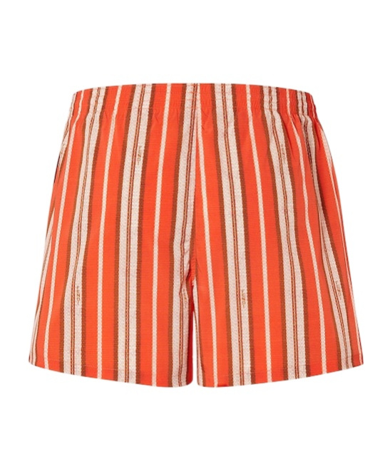 Fendi Striped Swim Shorts Elastic Waistband