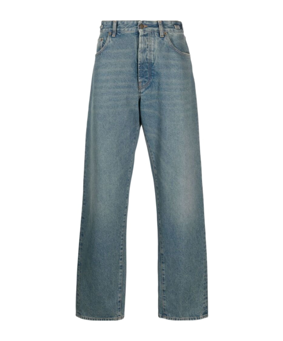 Darkpark Belt-loop Jeans In Green