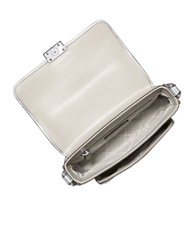 Michael Kors Bradshaw Medium Metallic Messenger Bag