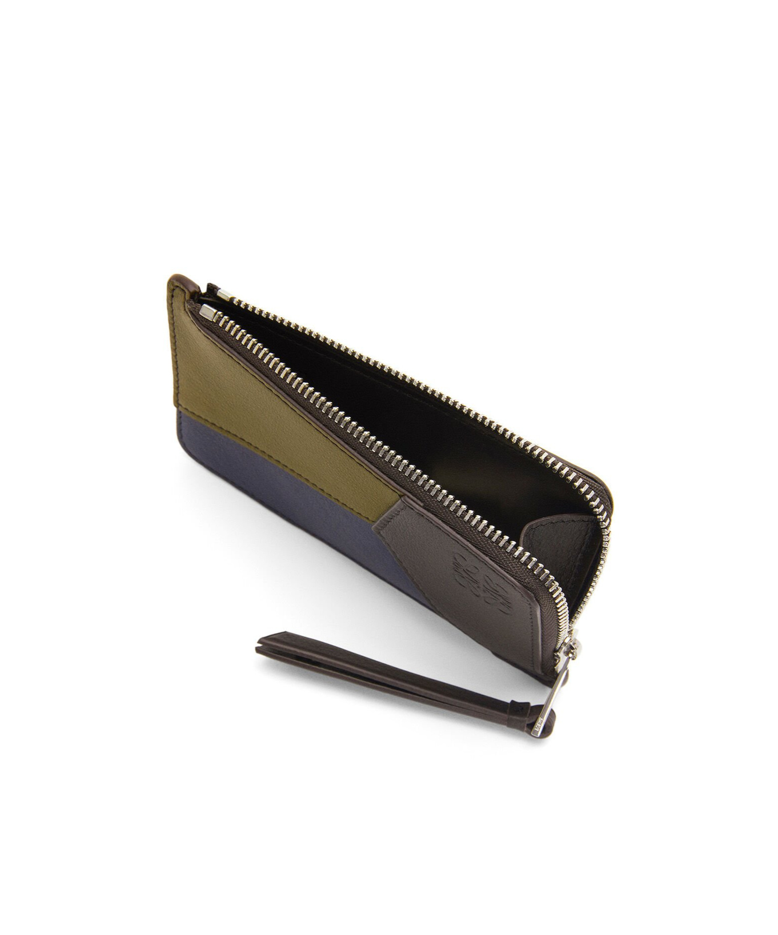 Loewe Puzzle Zipped Coin Cardholder In Multi