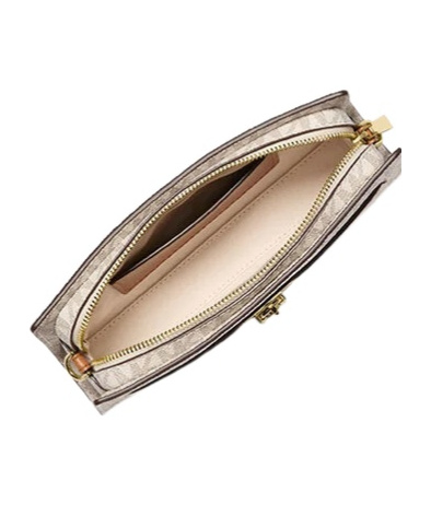 Michael Michael Kors Hamilton Moderne Extra-small Signature Logo Convertible Crossbody Bag In Neutral