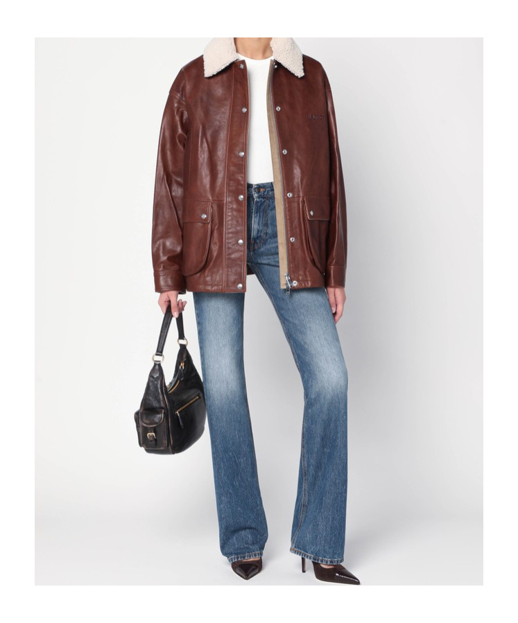 Haikure Star Design Jeans Faded Wash In Blue