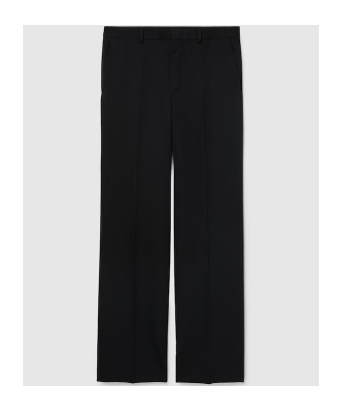 Gucci Long-sleeved Suit In Black