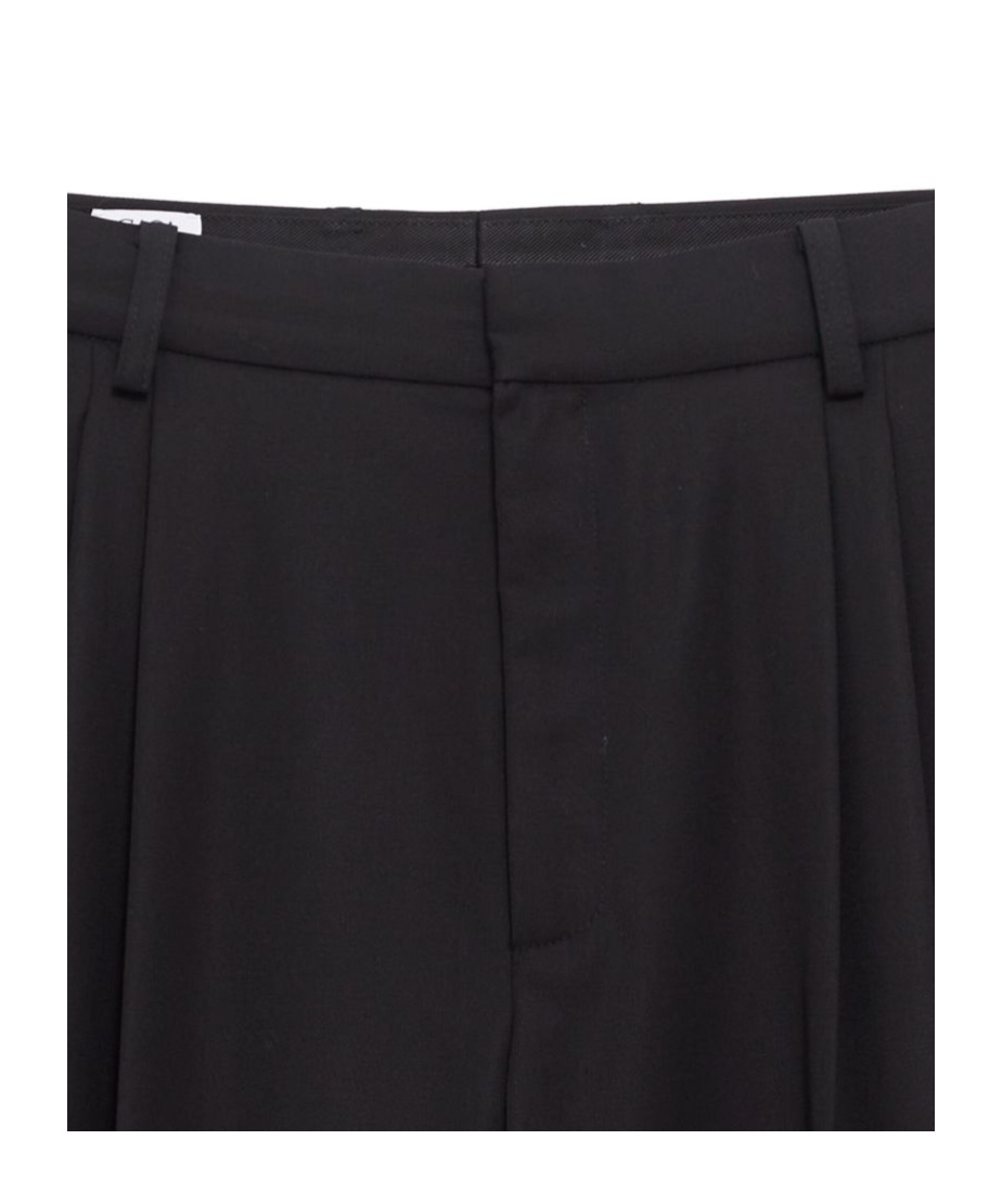 Casablanca Tailoring Pleated Trousers In Black