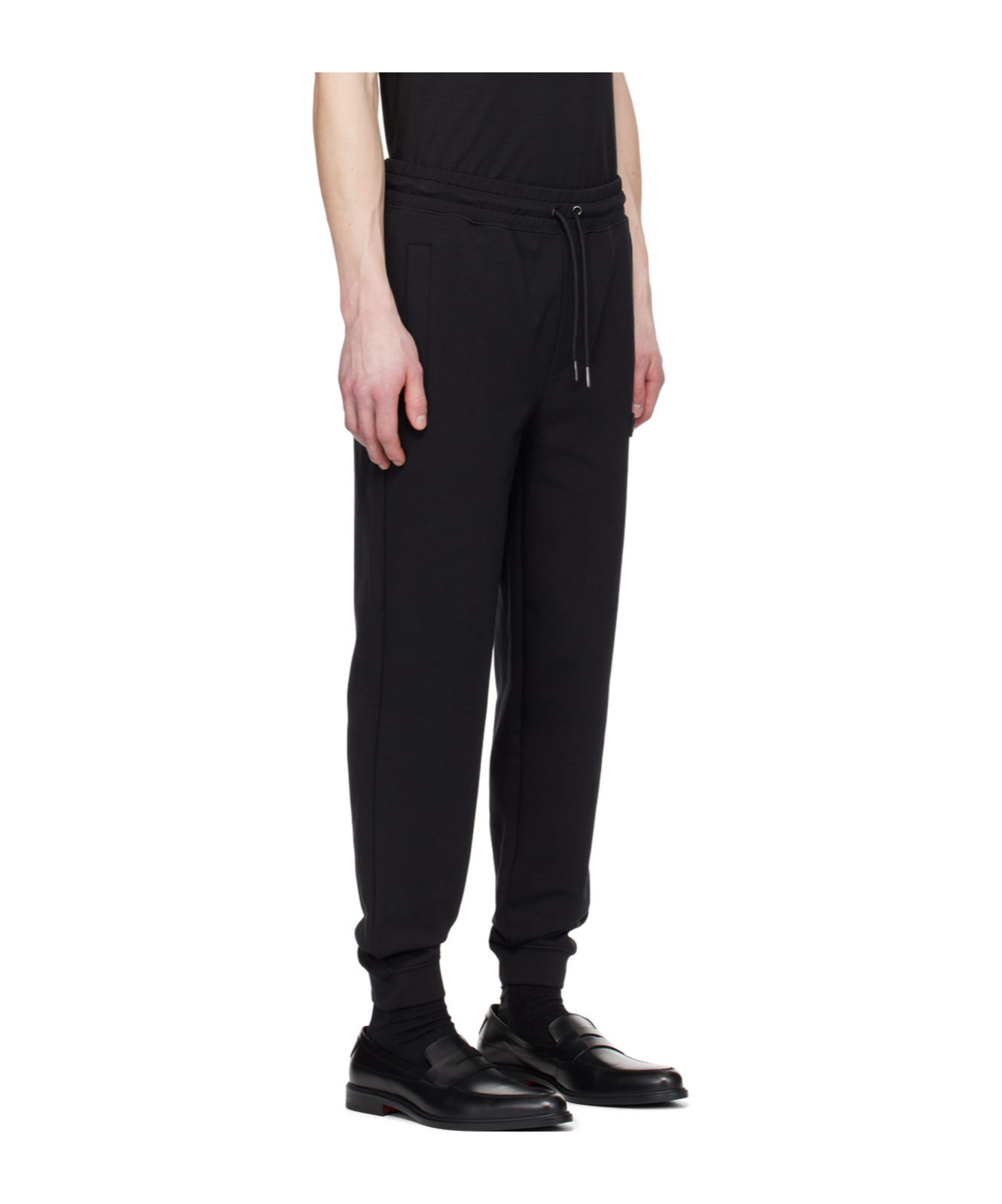 Hugo Boss Pants Boss Men Color Black In Black