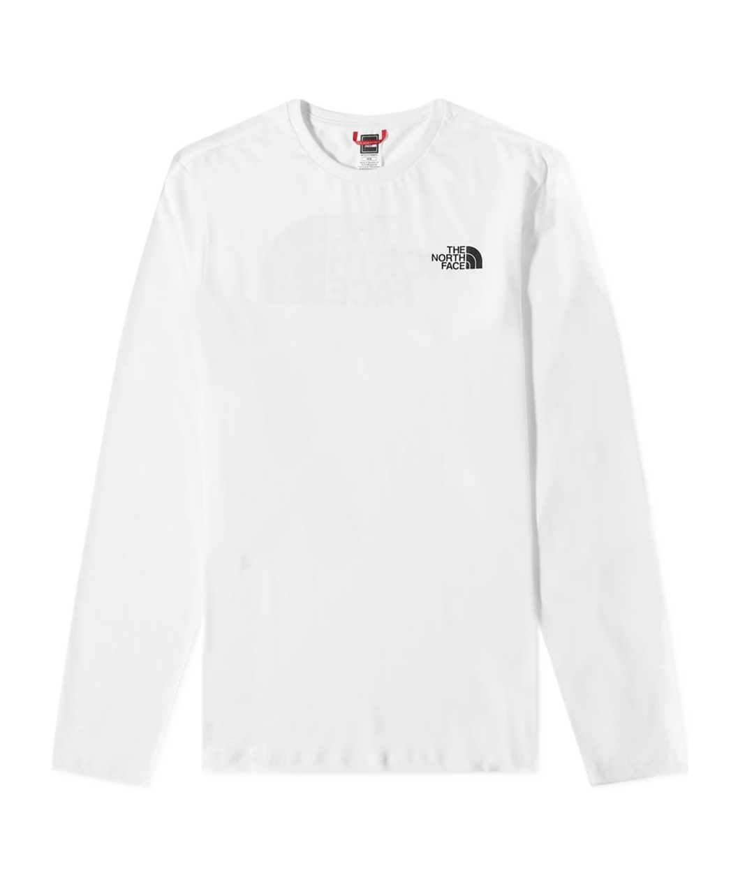 The North Face Long-sleeved T-shirt In White