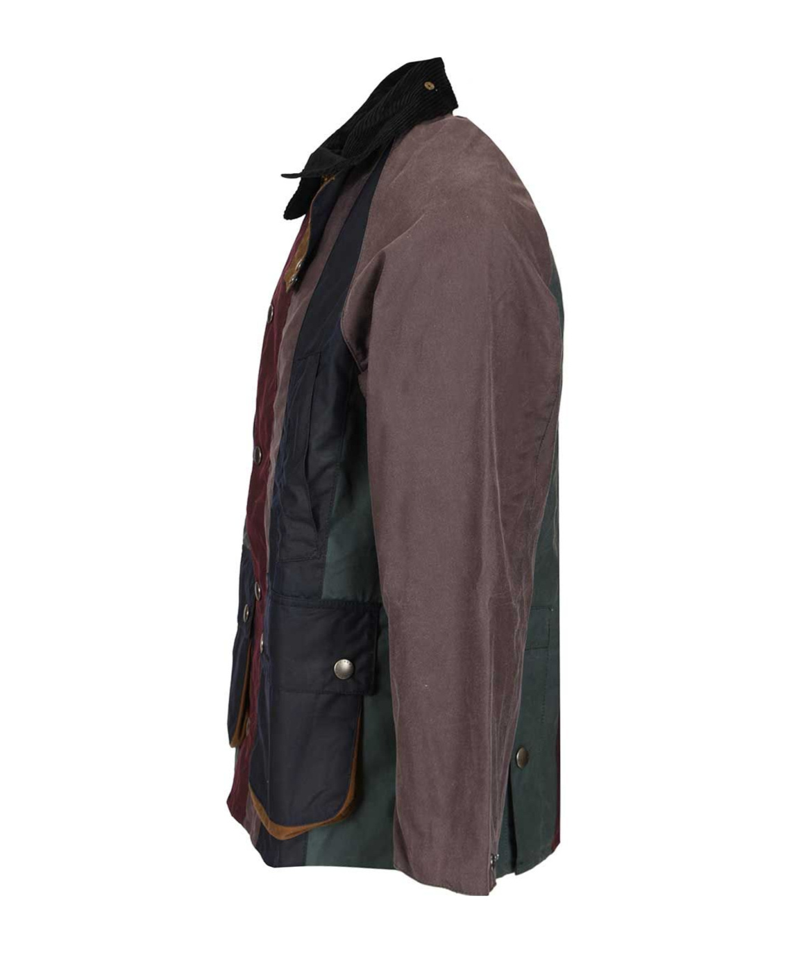 Barbour X Paul Smith Color-blocked Jacket In Multi