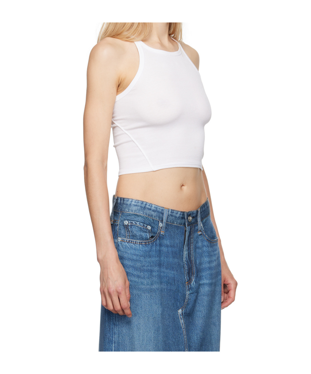 Shop Rag & Bone Round-neck Vest In Blue