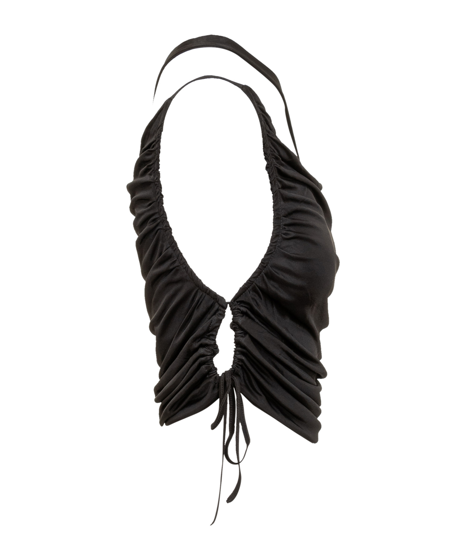 Shop Andreädamo Sleeveless Blouse In Black