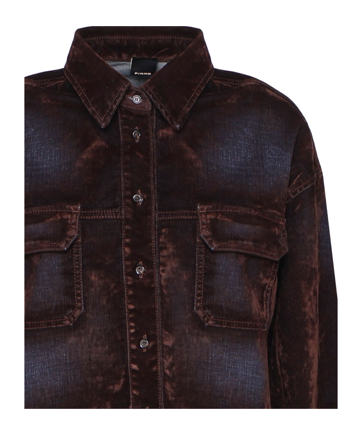 Pinko Ennio Buttoned Shirt In Black