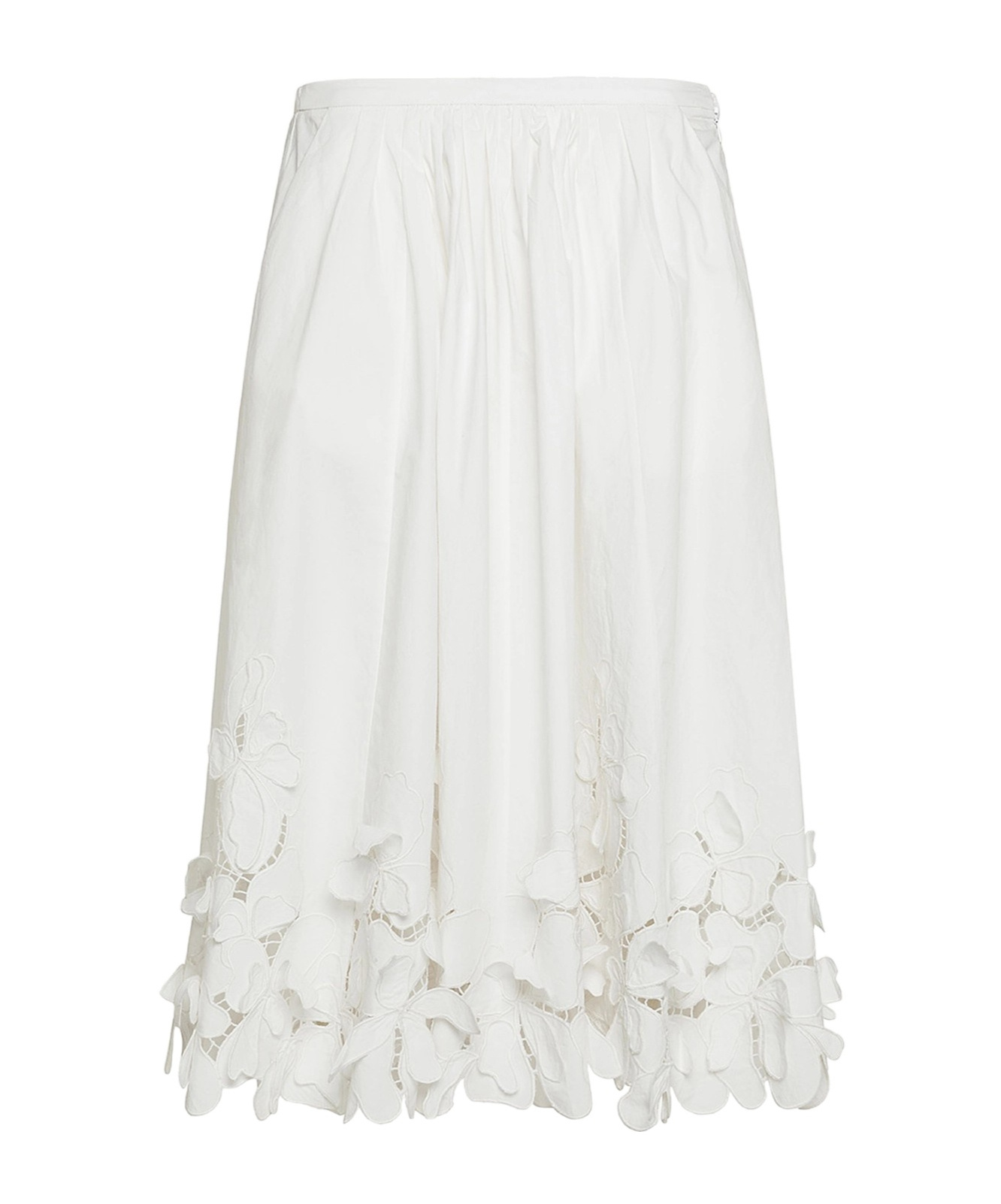 Forte Forte Floral-appliqué Midi Skirt
