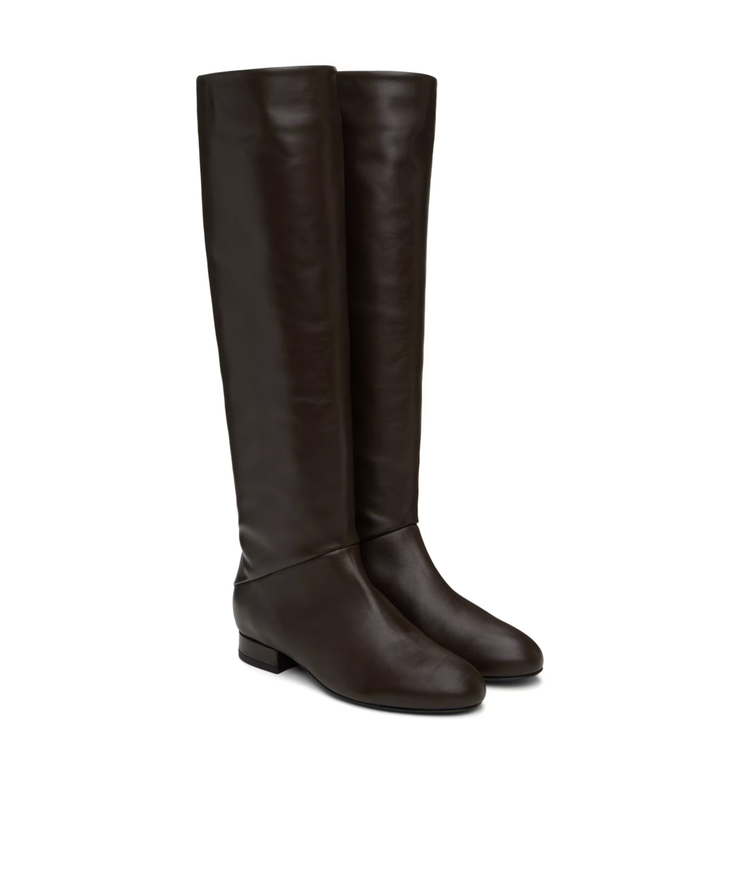 BY FAR FELIX ROUND-HEADED BOOTS