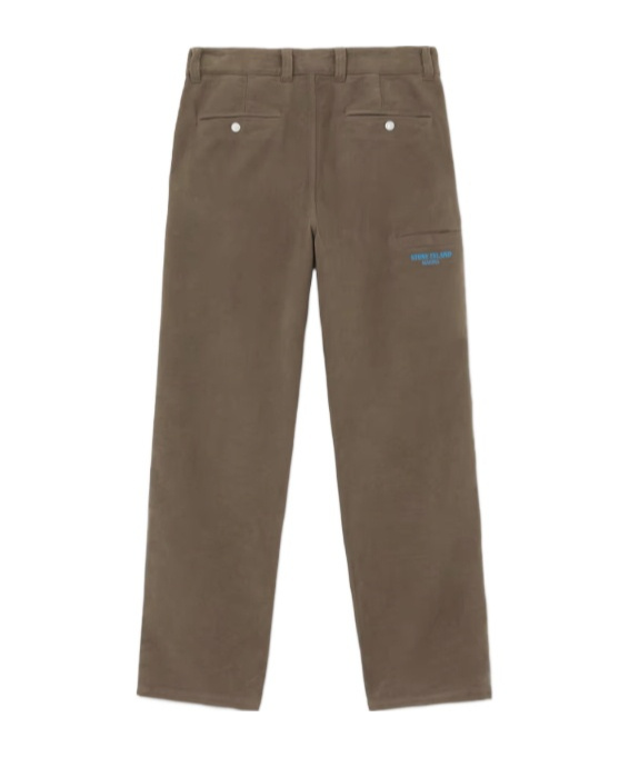 Stone Island Logo-embroidered Trousers In Green