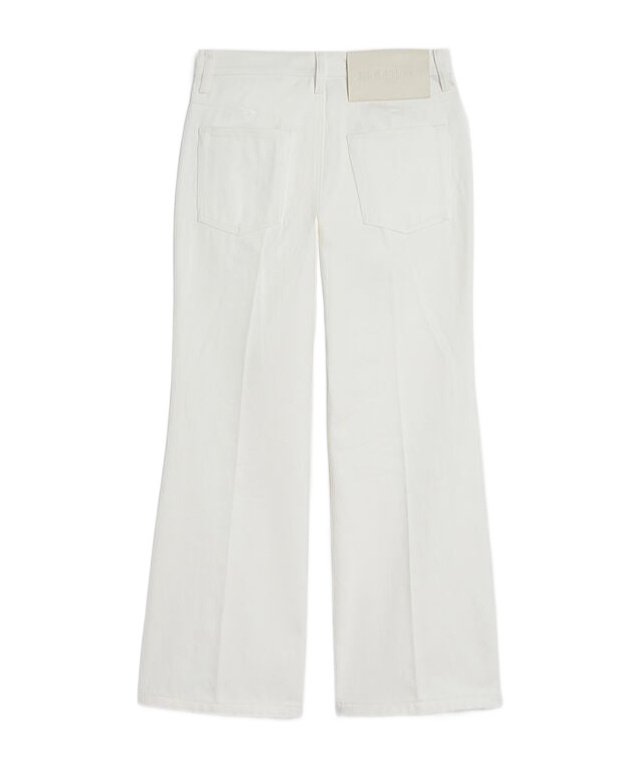 Jil Sander Pantalon Vaquero Acampanado Crudo