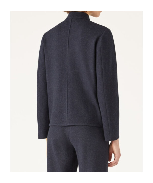 Loro Piana Mini Spagna Long-sleeved Jacket In Black