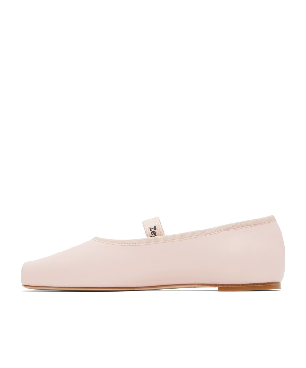 Repetto Brigitte Woman Ballet Flats Light Pink Size 9.5 Calfskin In Pink