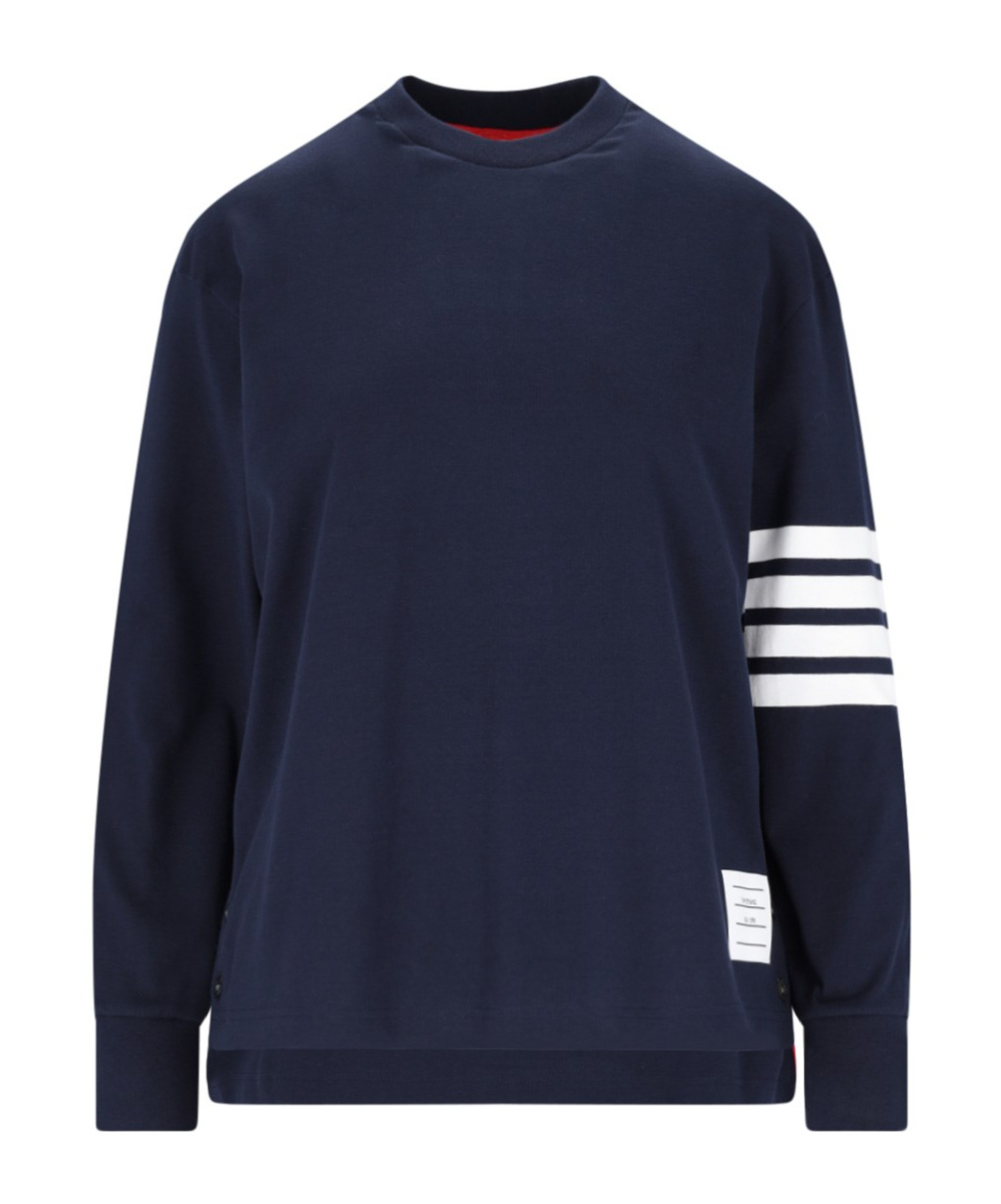 Thom Browne 4-bar Stripe Long-sleeve T-shirt In Black