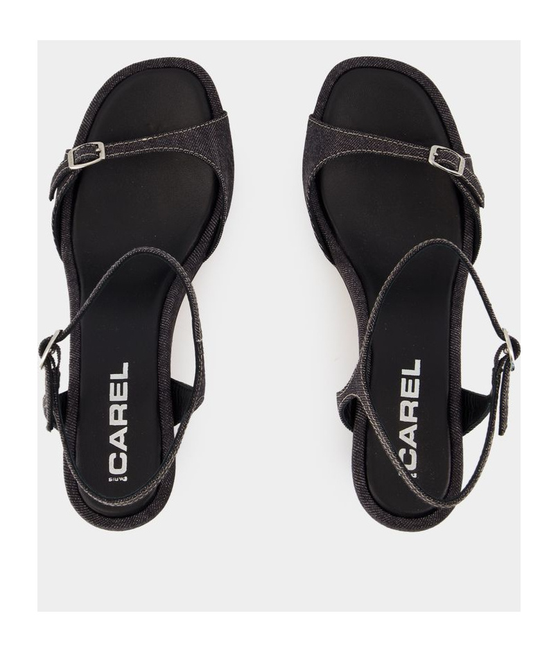 Carel Paris Celeste High-heeled Sandals In Black