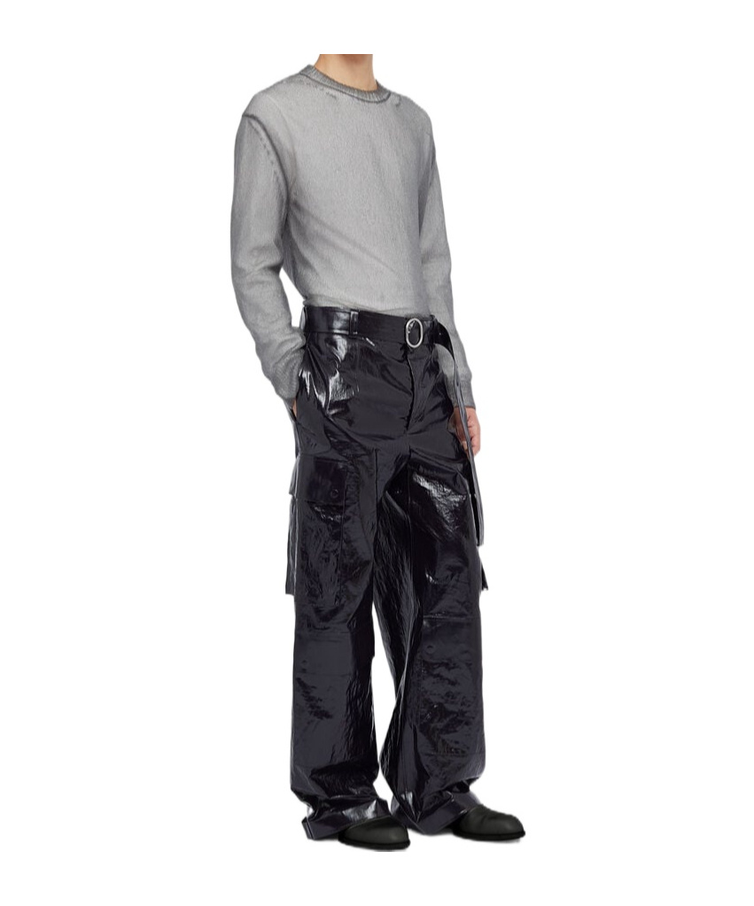 Jil Sander Layered Jumper In Gray