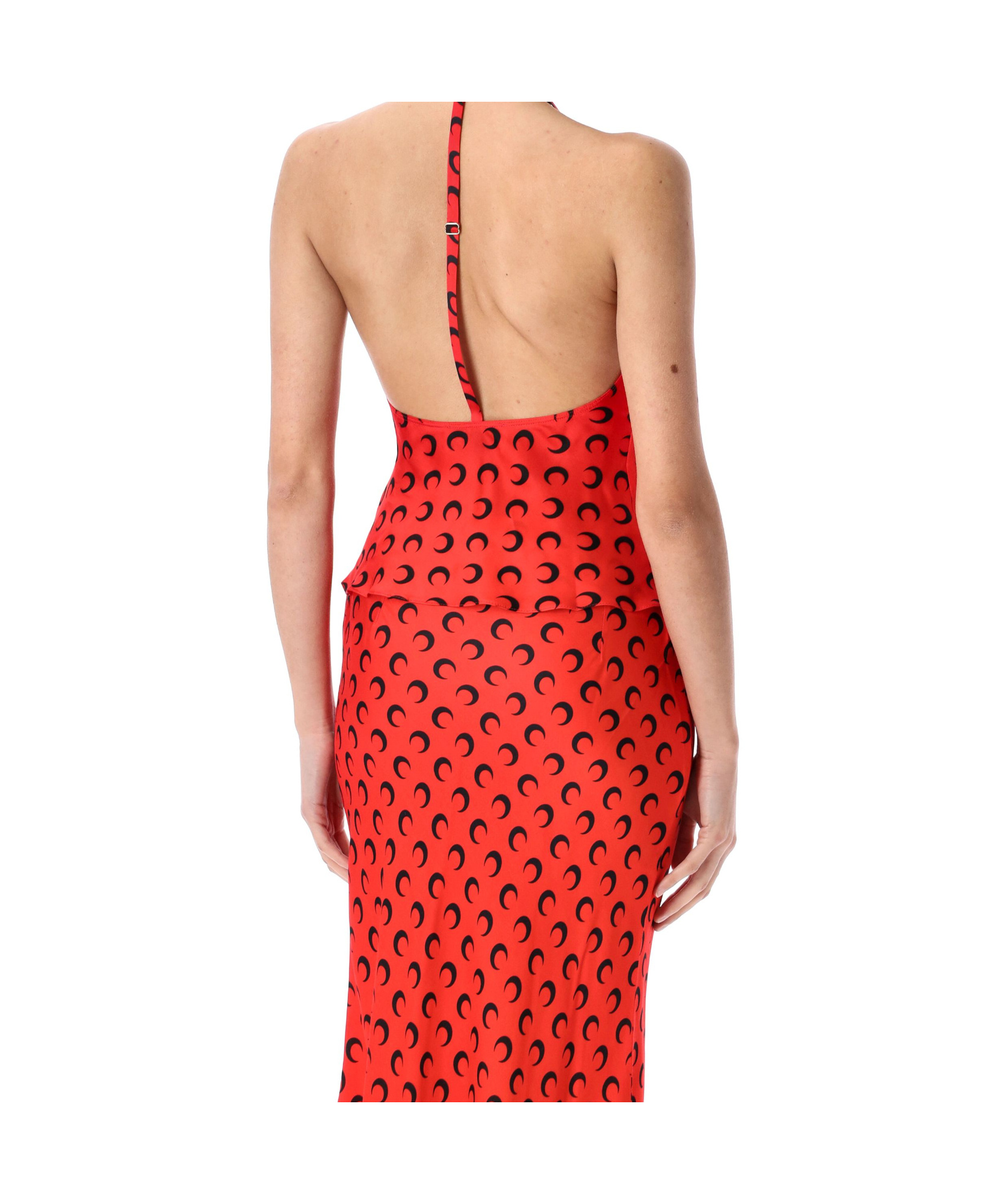 Marine Serre Top In Orange