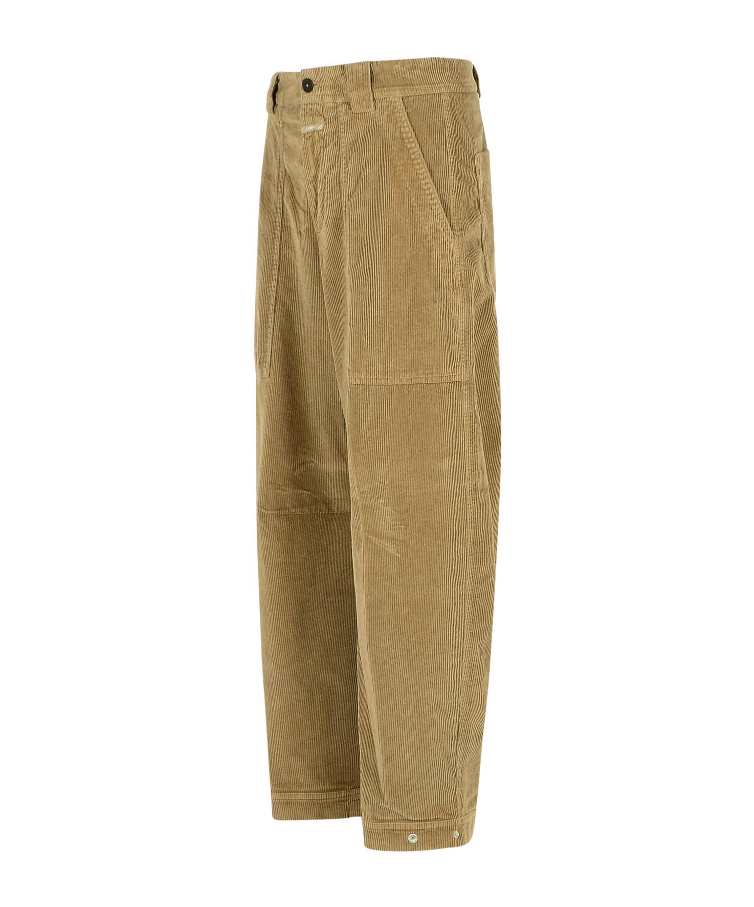 Closed Corduroy Utility Trousers In Brown