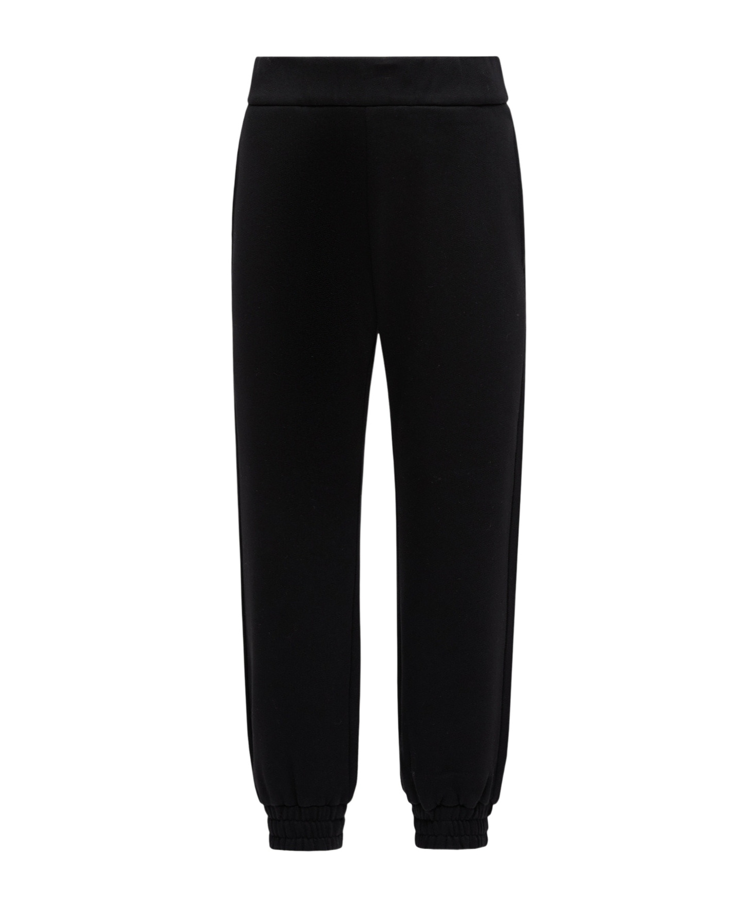 Moncler Elastic Waist Sweatpants In Black