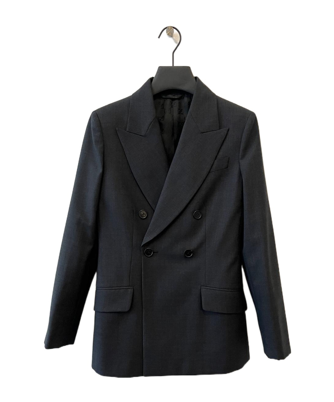 Gucci Double Breasted Blazer In Black