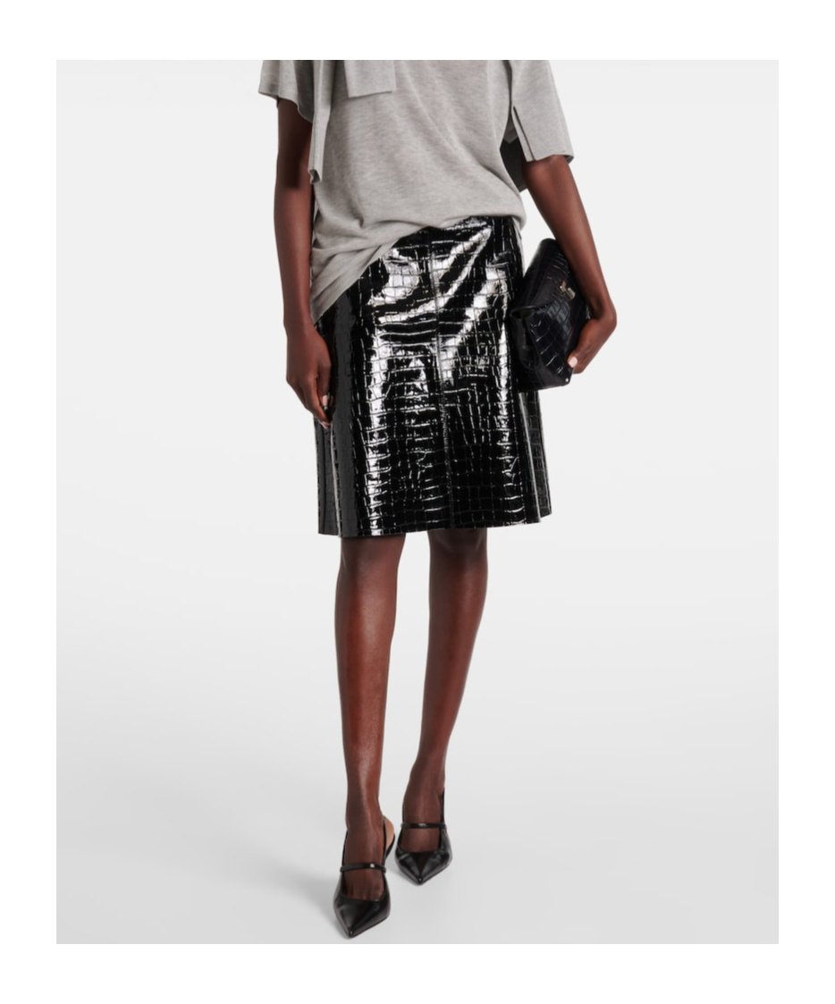 Totême Leather Slingback Pumps In Black