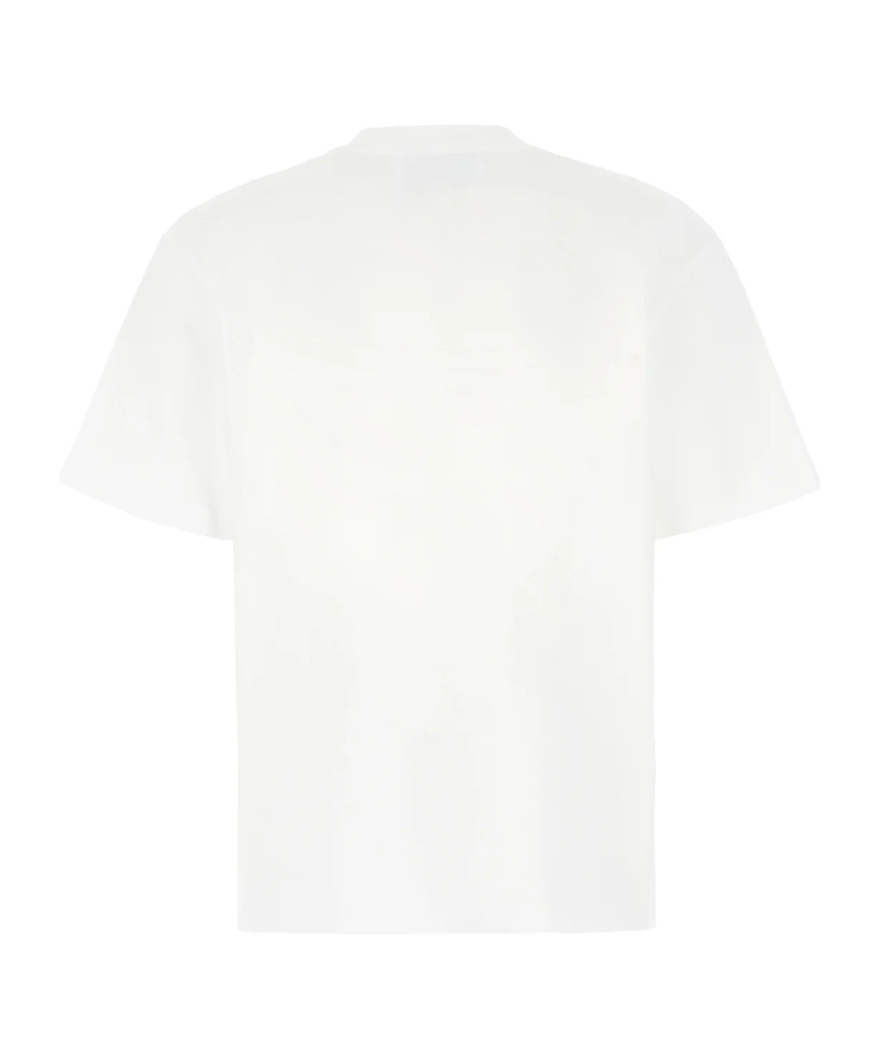 Casablanca Tennis Club Icon Graphic Crew Neck T-shirt In White