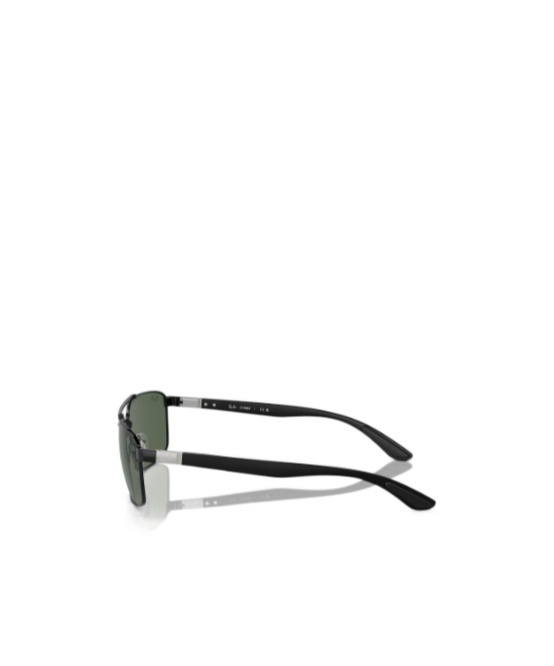 Ray Ban 60mm Rectangular Sunglasses In Green