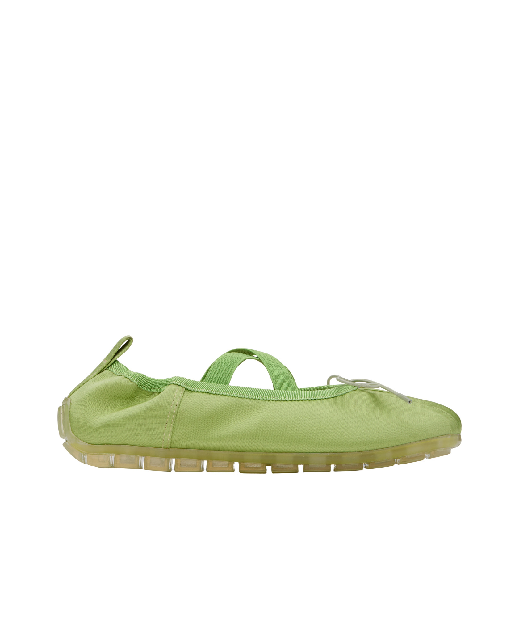 Simone Rocha Green Grip Ballerina Flats In Green