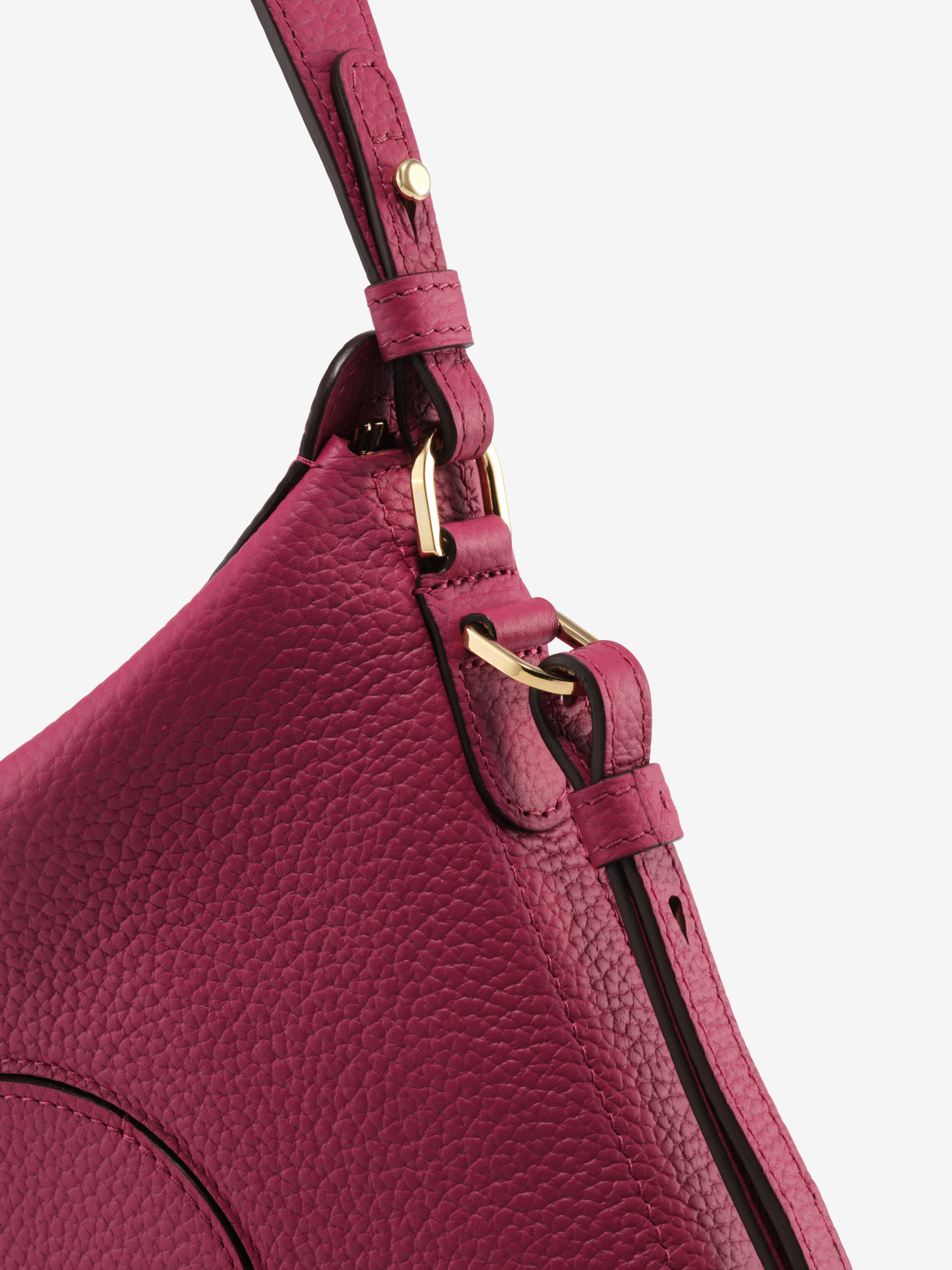Delvaux Zippered Shoulder Bag In Red