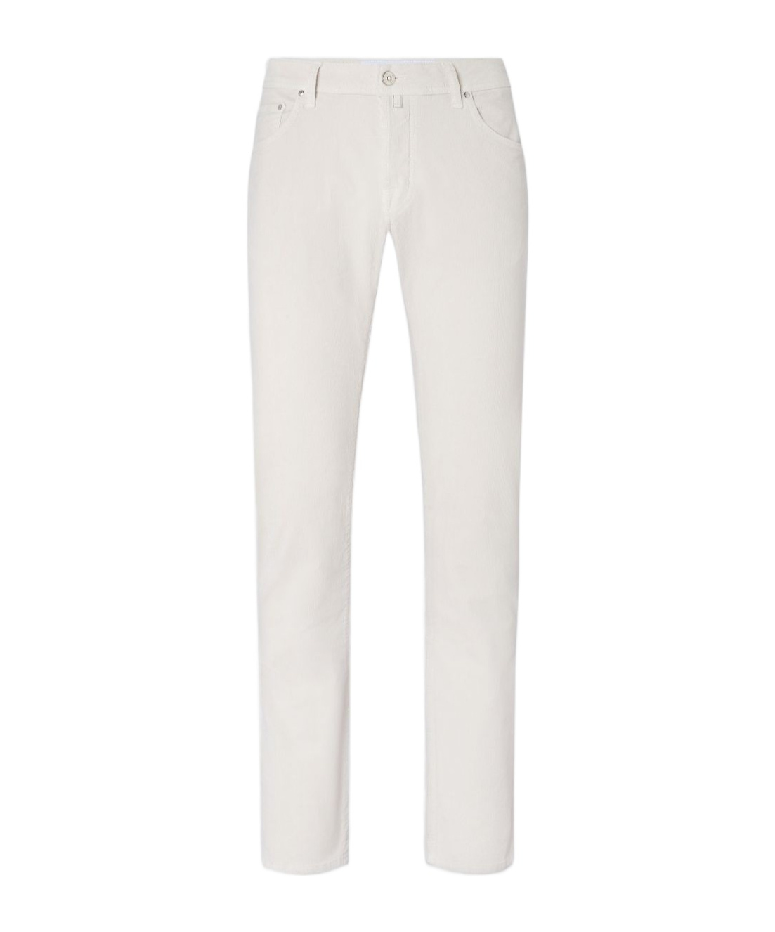 Jacob Cohen Corduroy Straight-leg Jeans In White