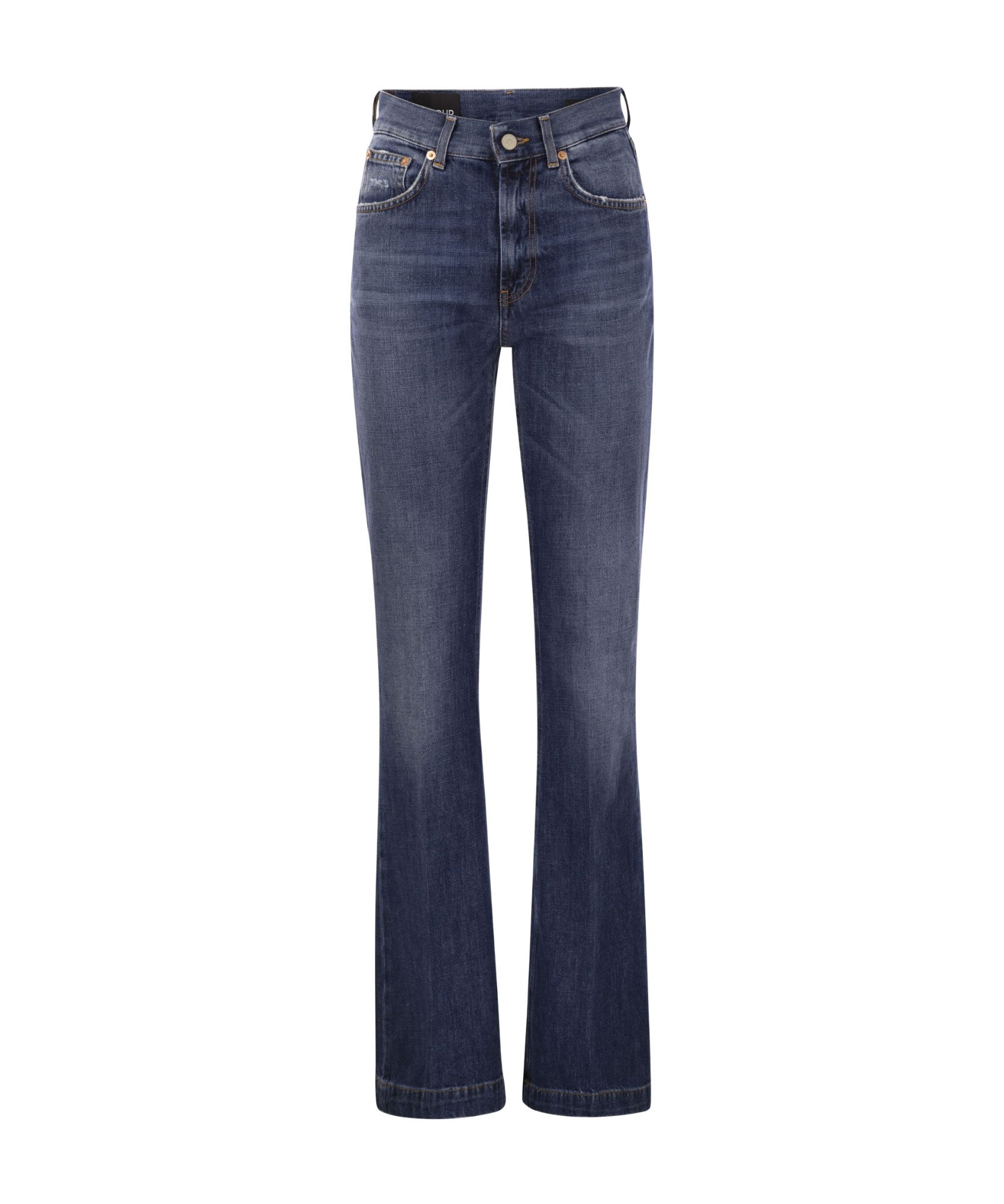 Dondup Olivia Slim Fit Bootcut Jeans In Blue
