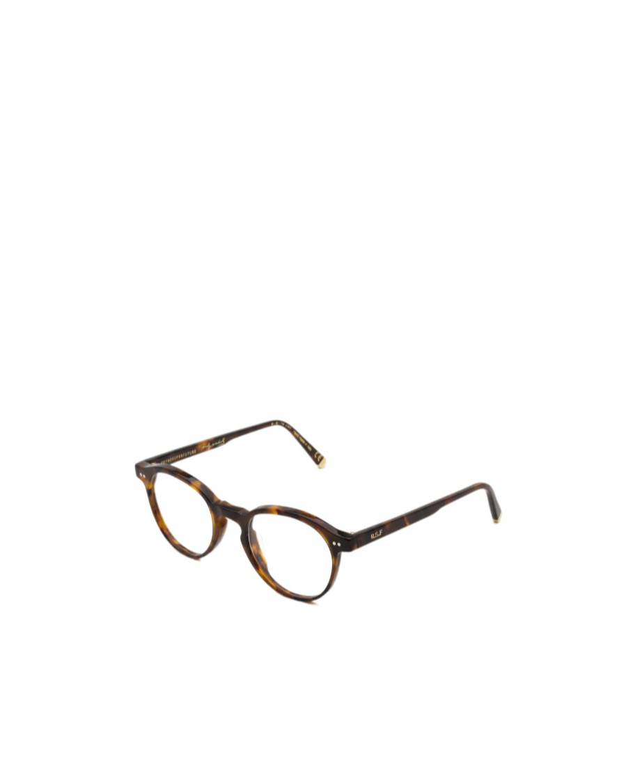 Retrosuperfuture Geometric Frame Plain Mirror In Brown