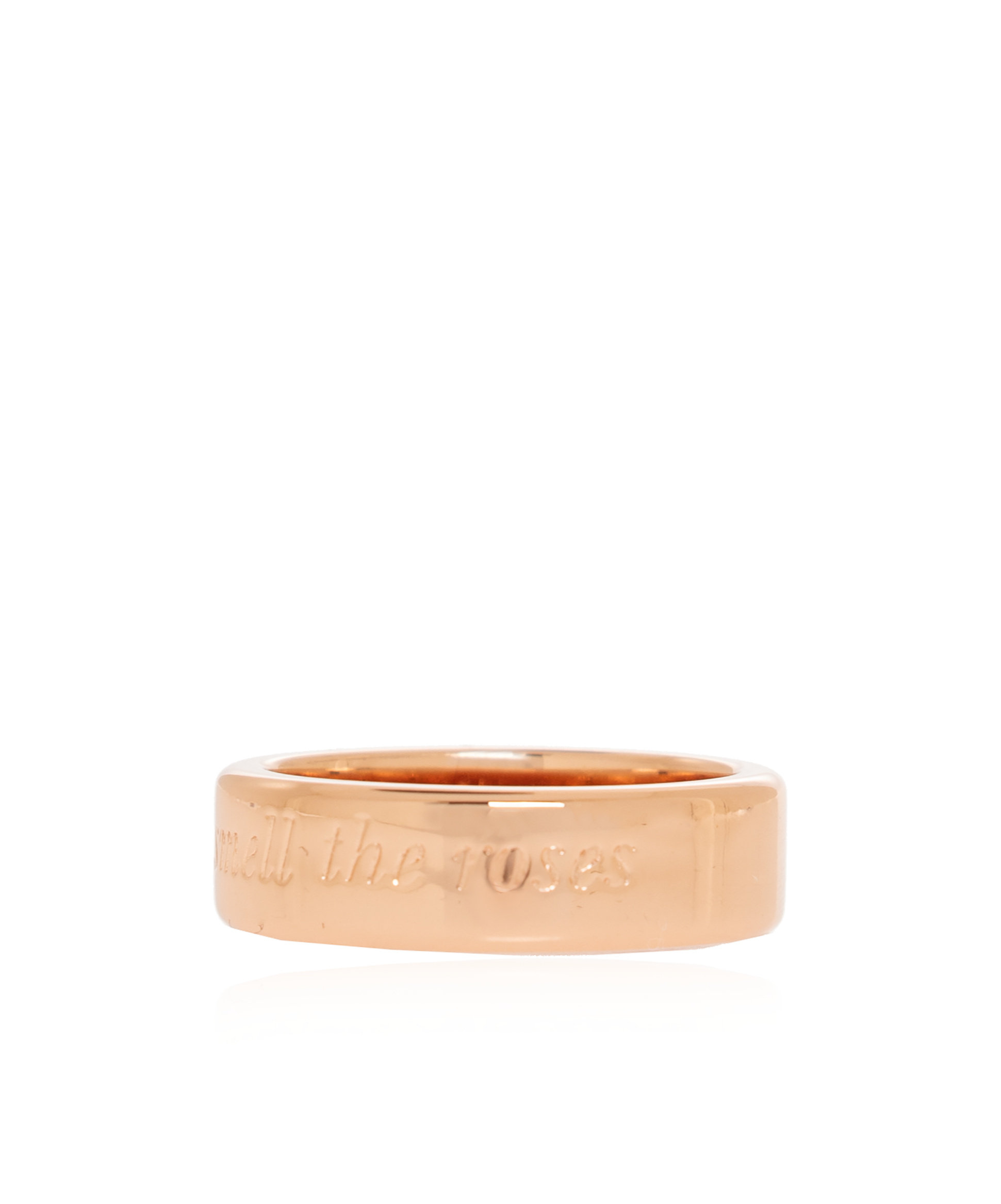 Kate Spade Logo Ring In Yellow