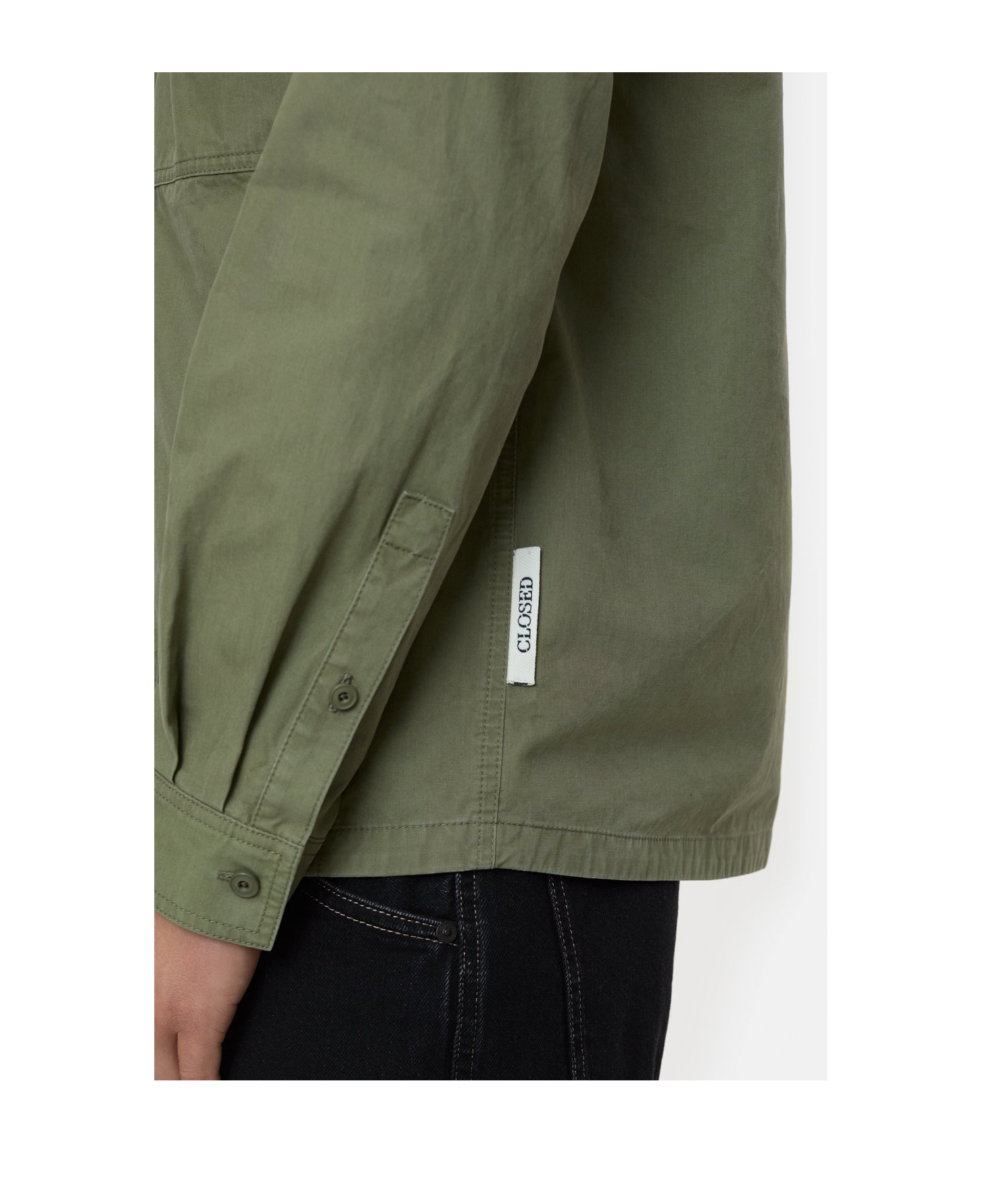 Closed Archive Pocket Shirt In Green