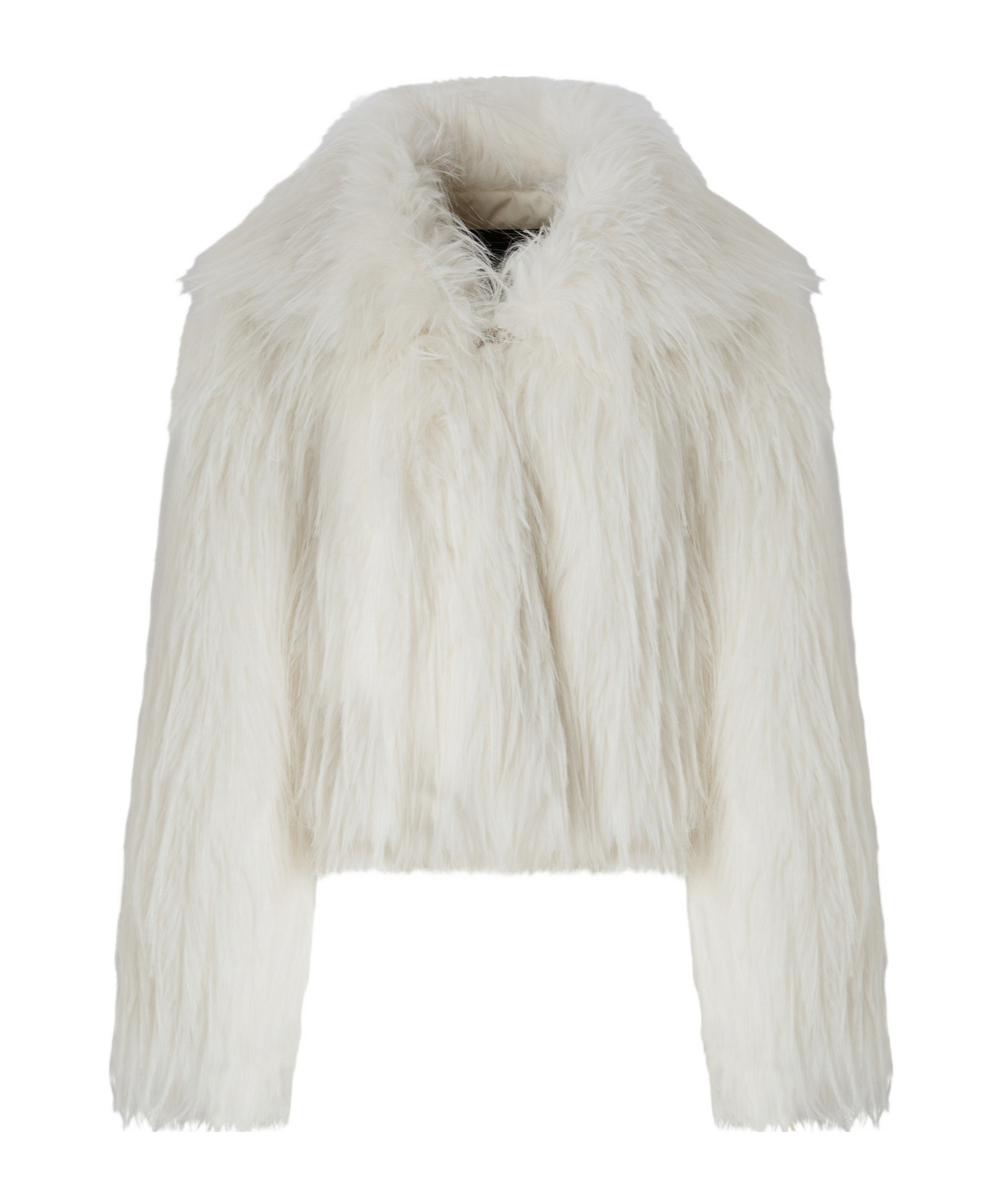 Pinko Cropped Jacket In White