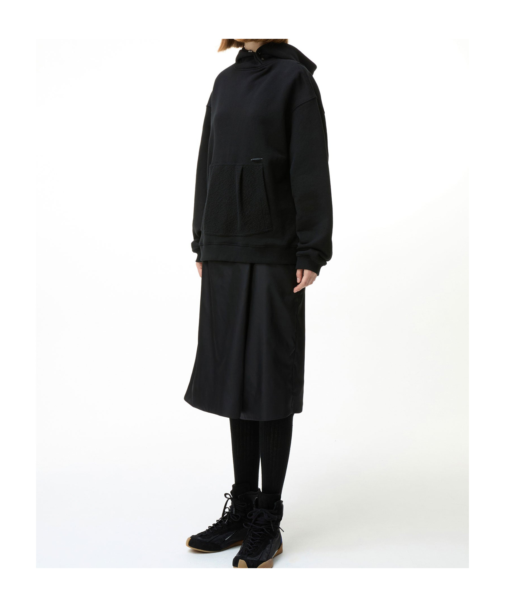Shop Ader Error Long-sleeved Sweater In Black
