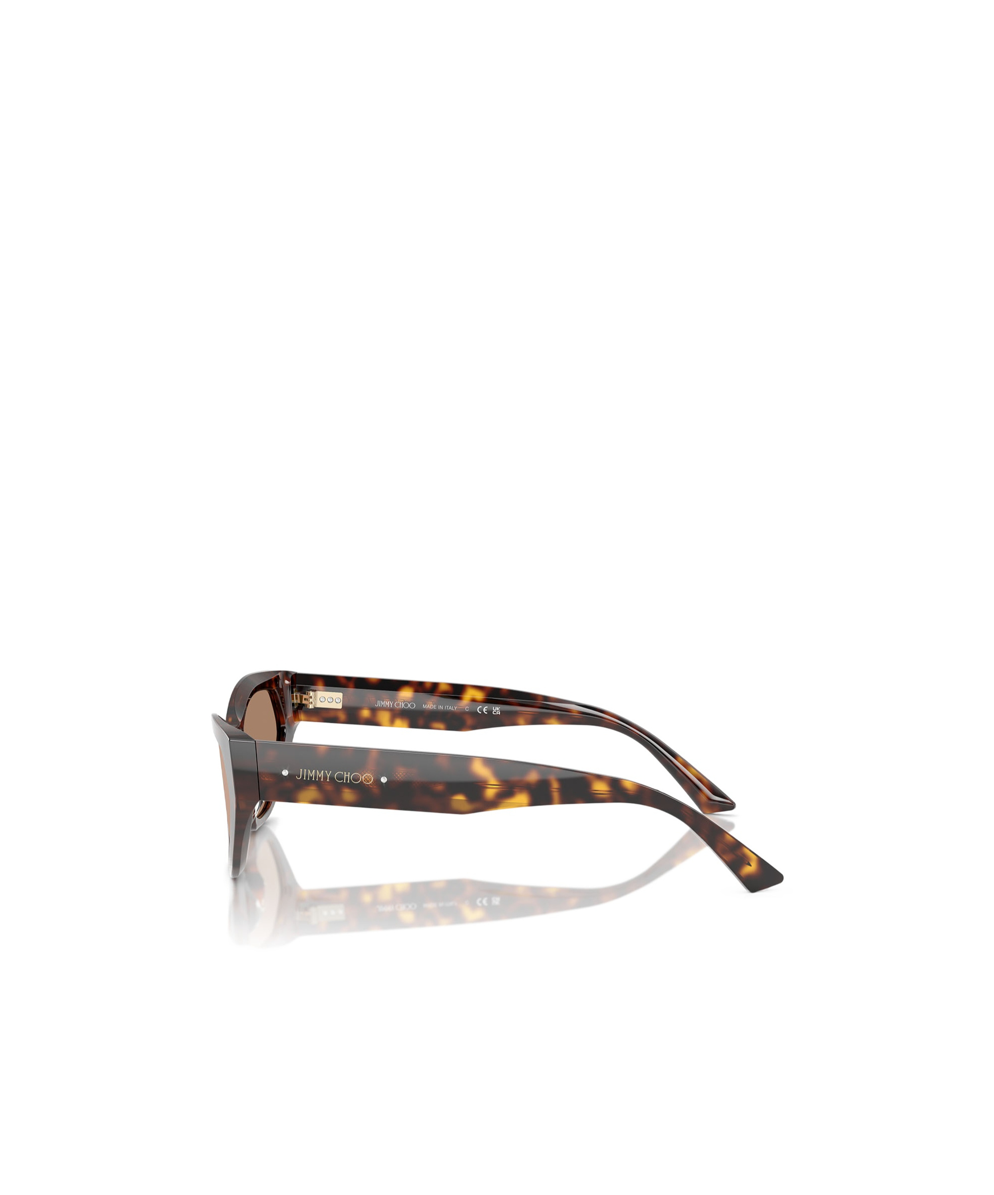 Jimmy Choo Acetate Jc5022b Sunglasses In Brown